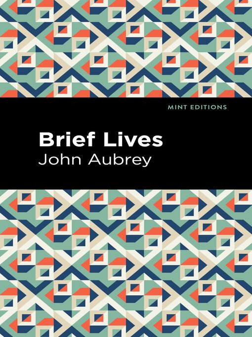 Title details for Brief Lives by John Aubrey - Available